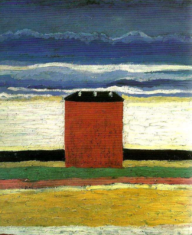 Kazimir Malevich red house